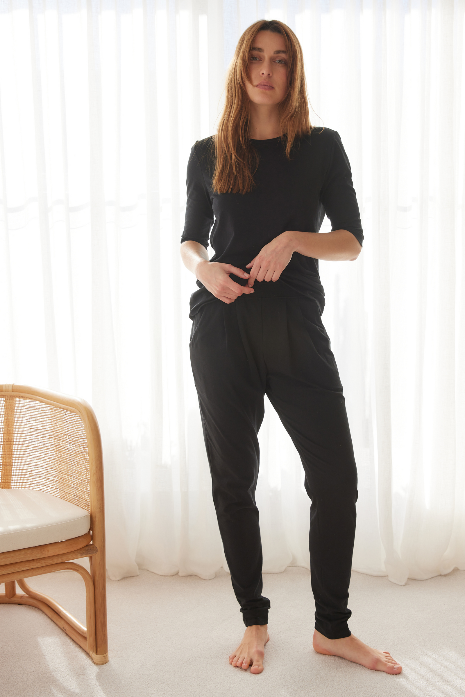 Elbow length sleeve PJ set