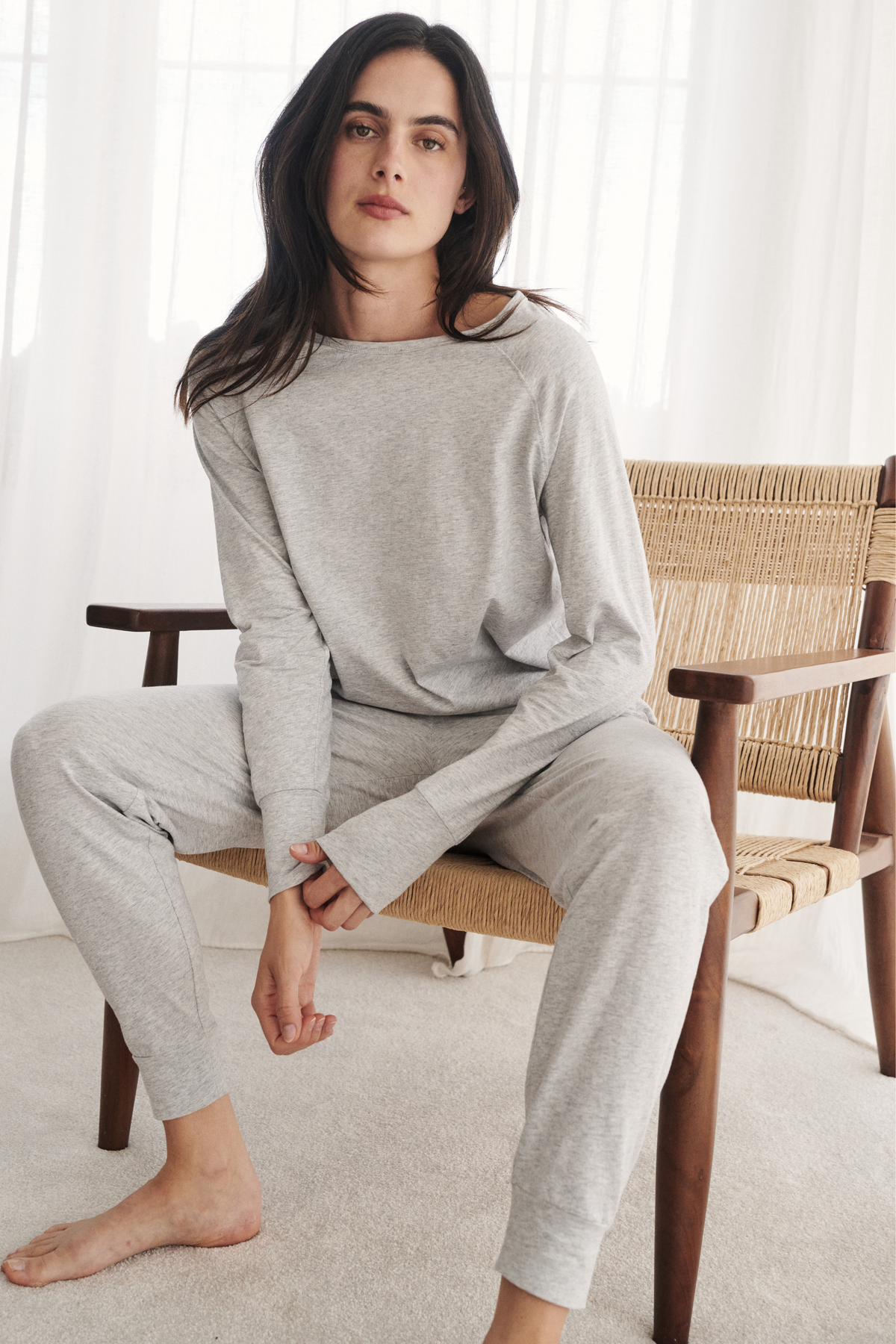 Jogger bundle set - Cool grey marle