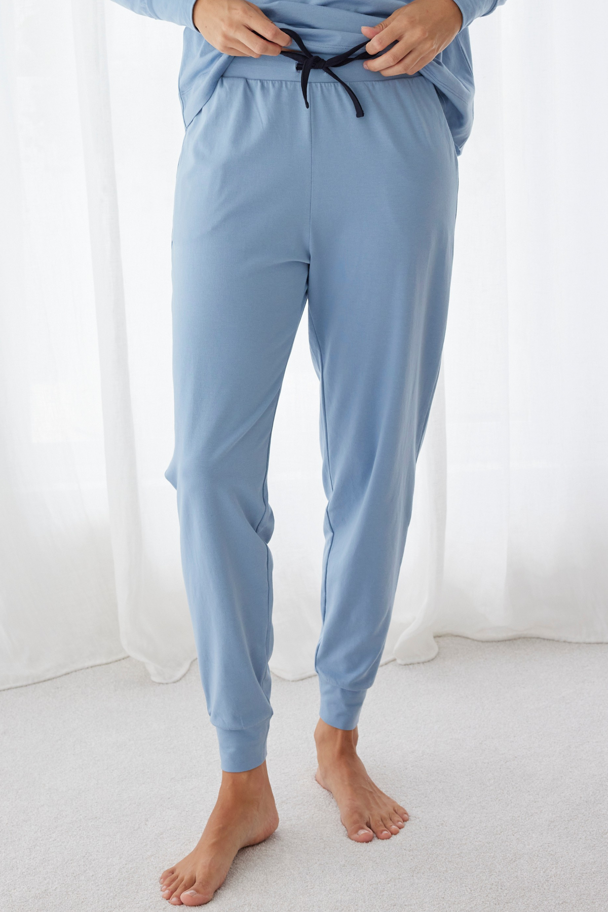 Jogger pants - Dusty blue