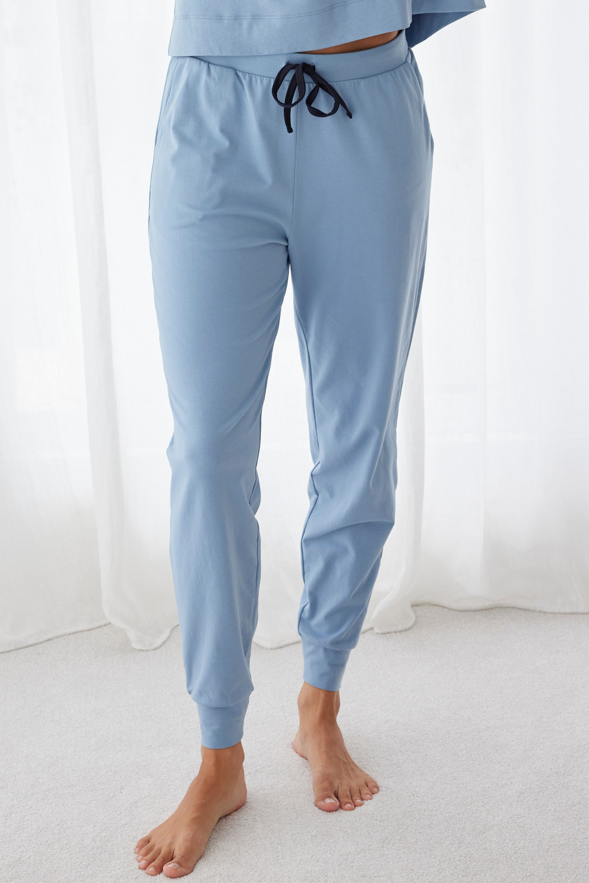 Jogger pants - Dusty blue