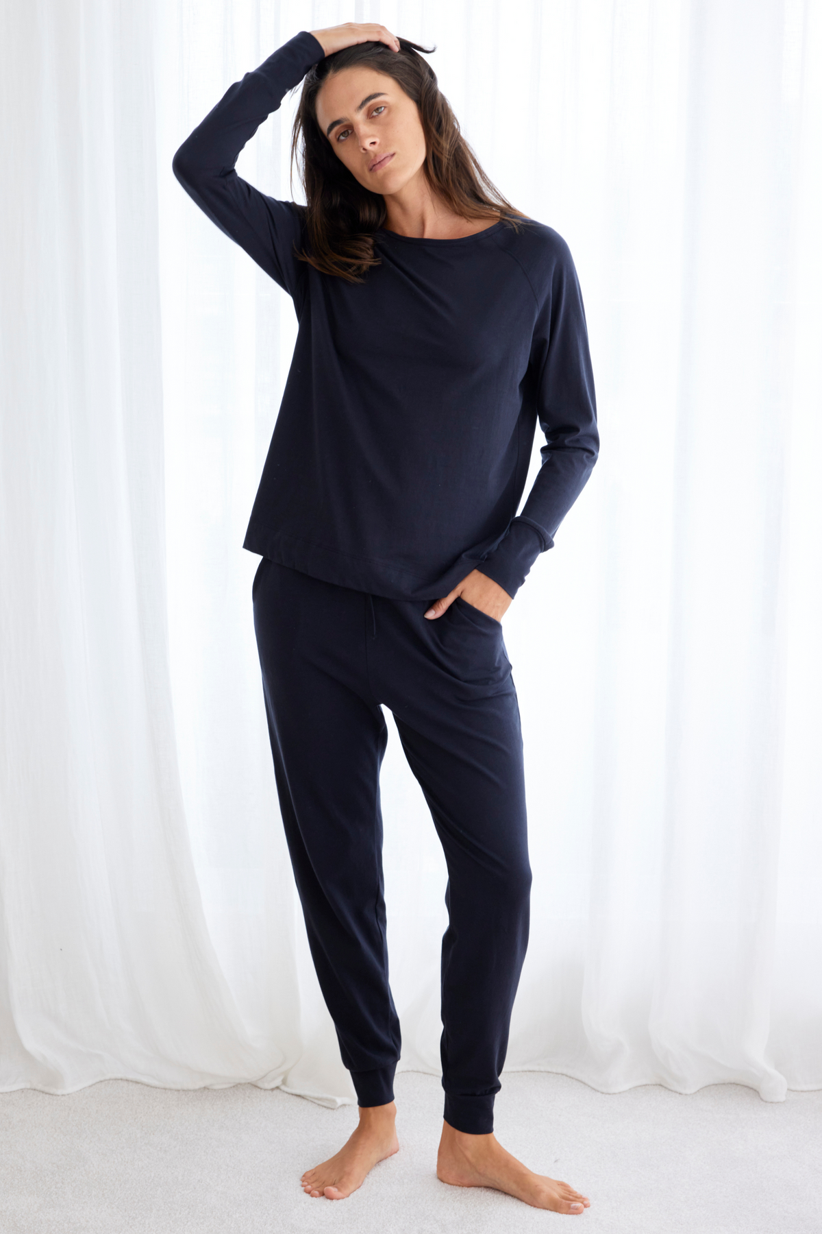 Raglan top - Deep navy