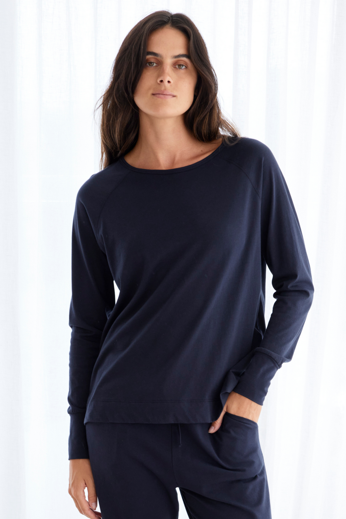 Raglan top - Deep navy