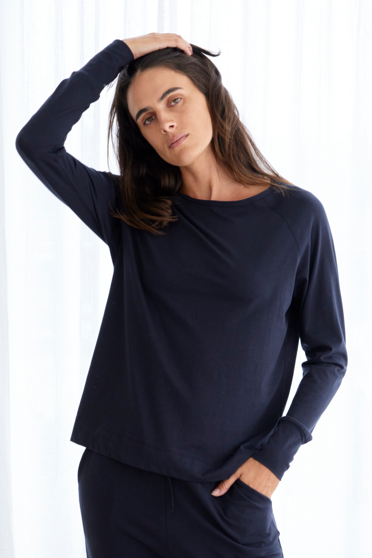 Raglan top - Deep navy
