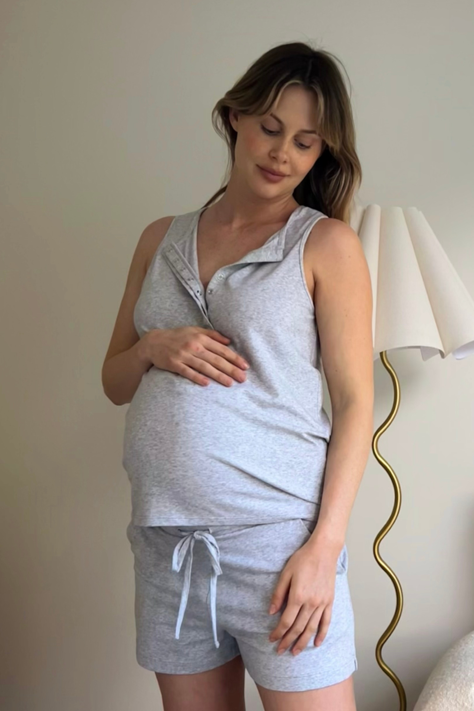 Button down tank PJ set