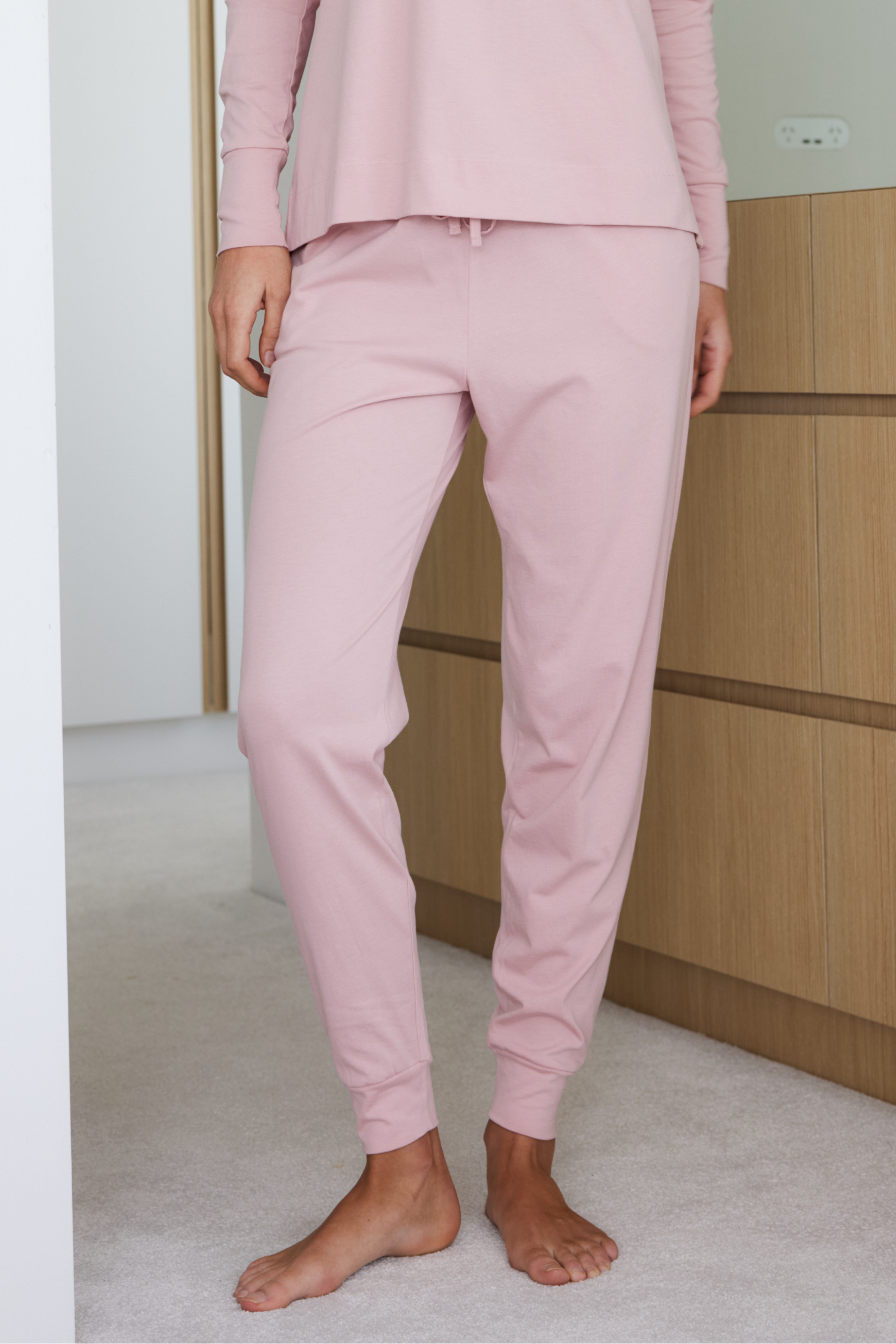 Jogger pants - Dusty pink