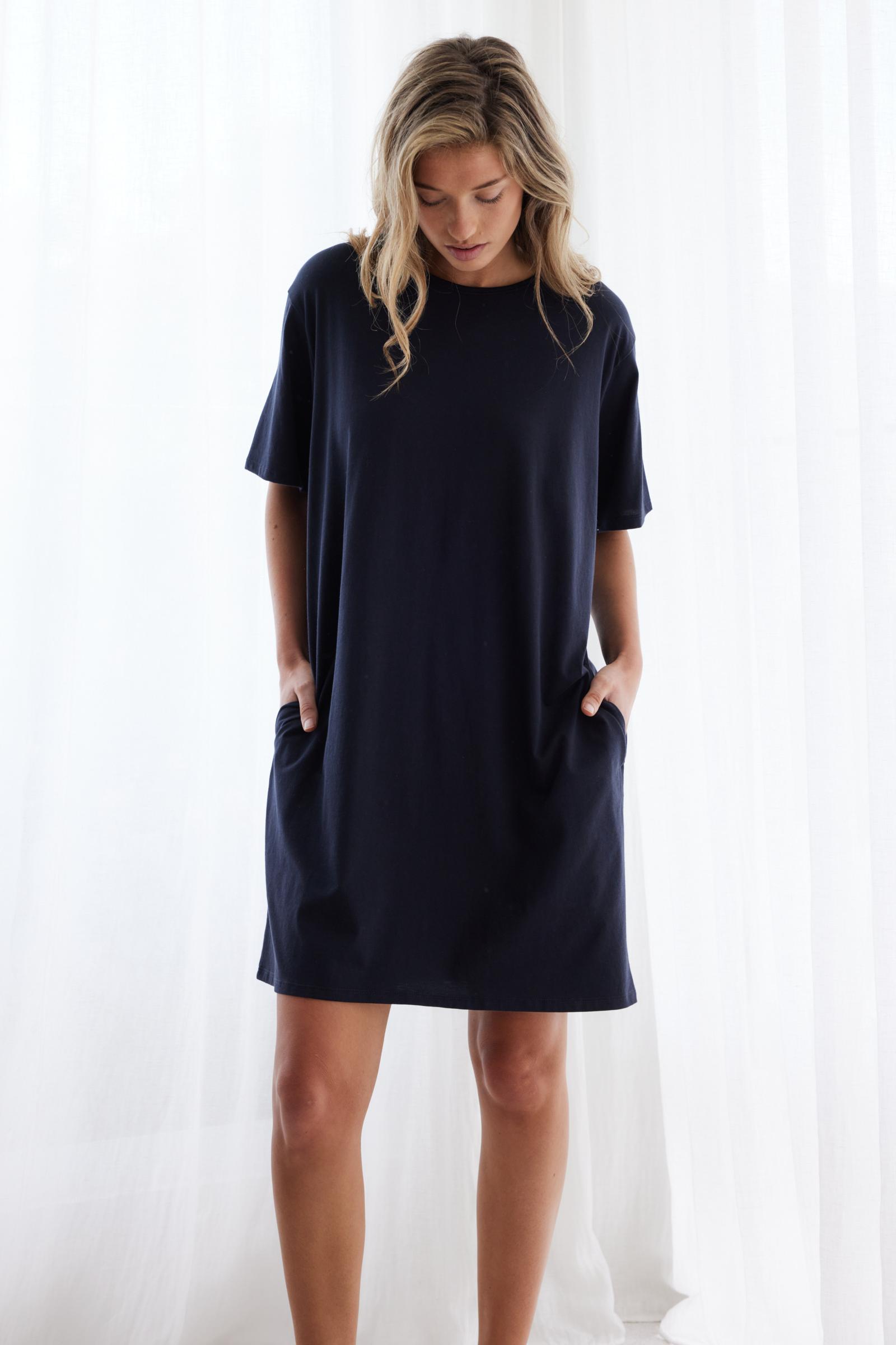 Boxy tee dress
