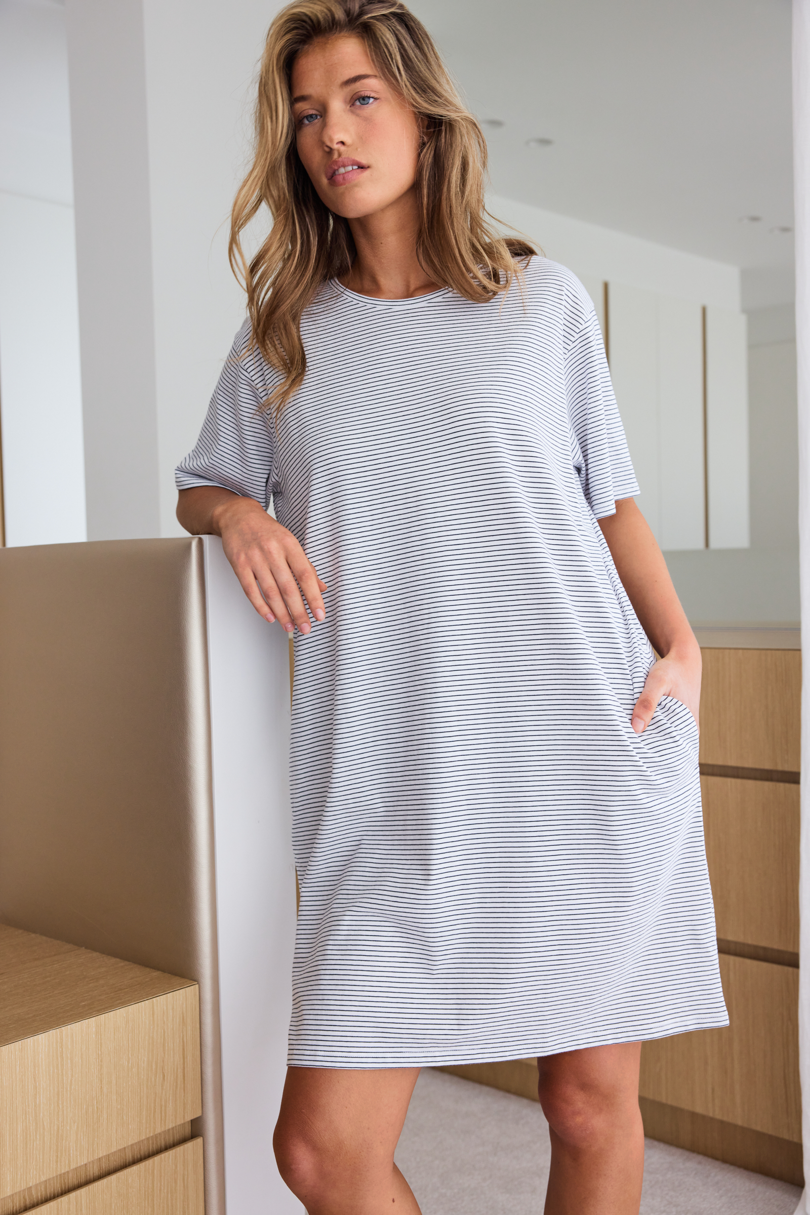 Boxy tee dress