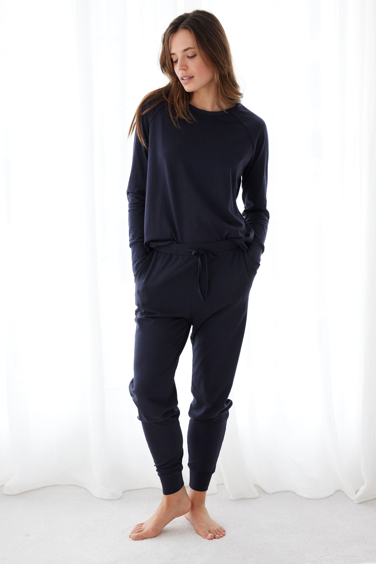 Jogger PJ set - Deep navy