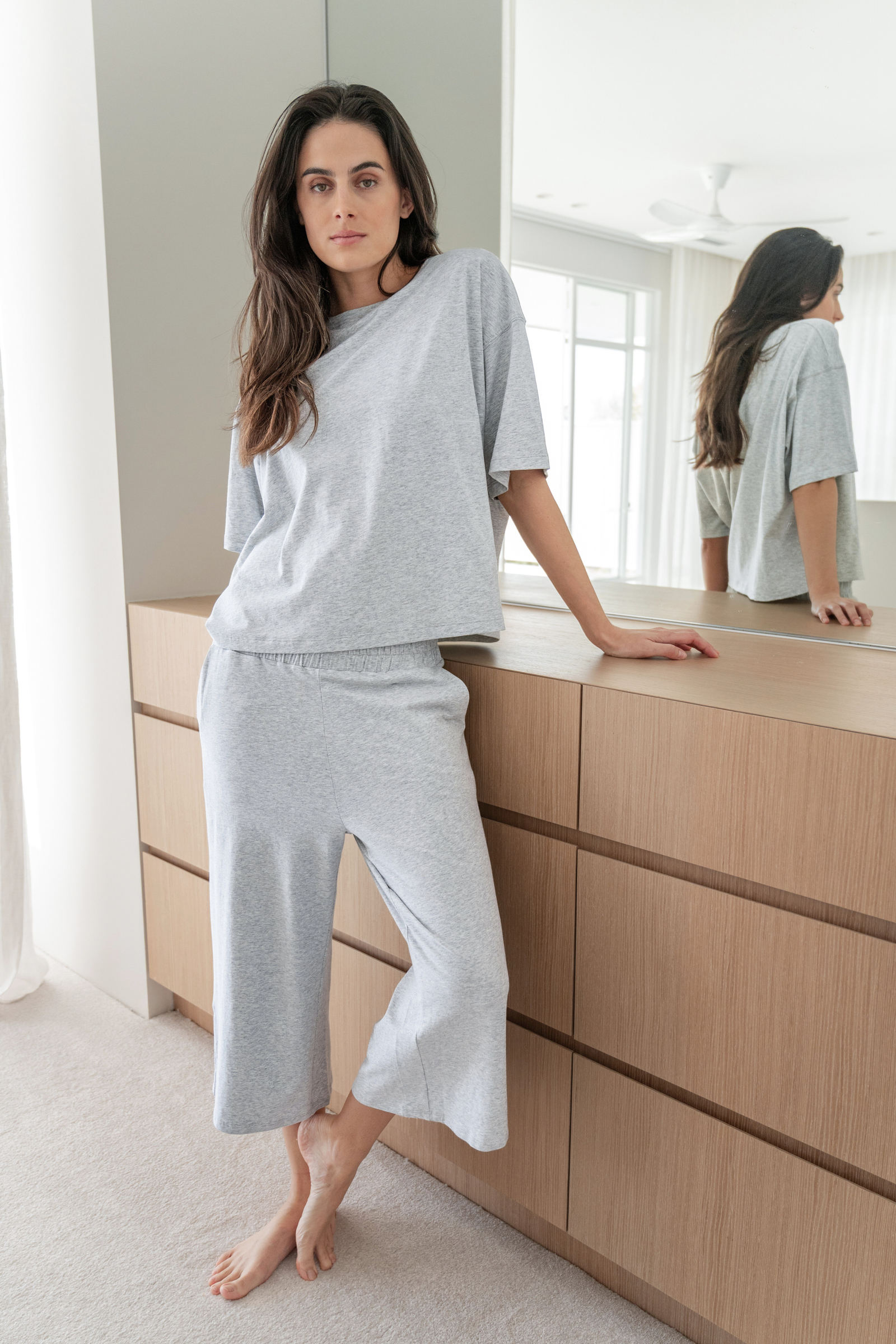 Cropped PJ set