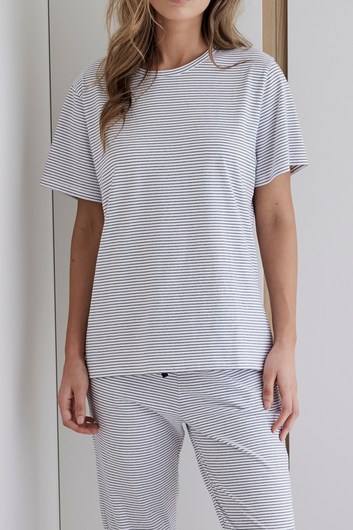 Everyday PJ set - Navy stripe