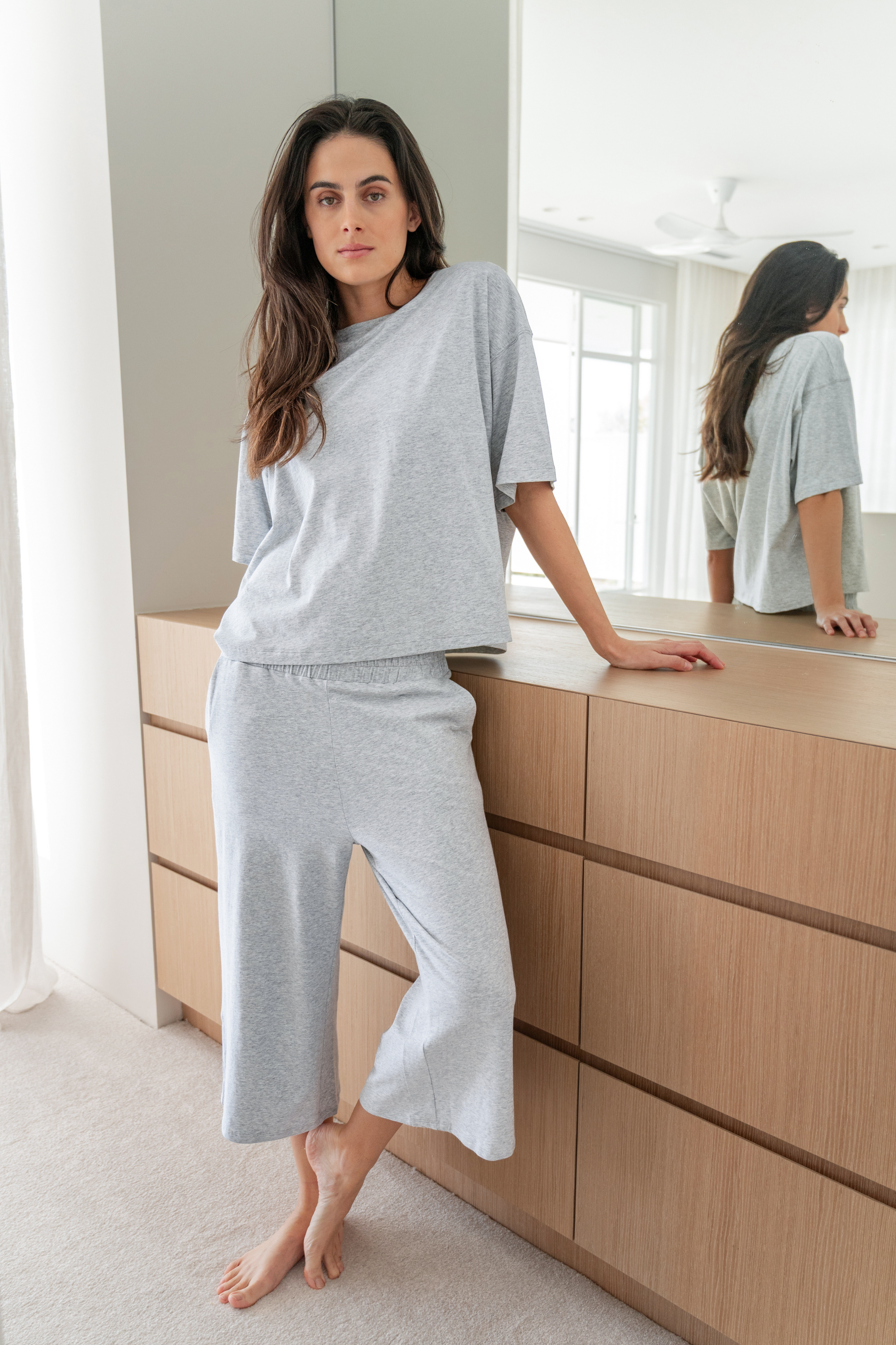 Cropped PJ set