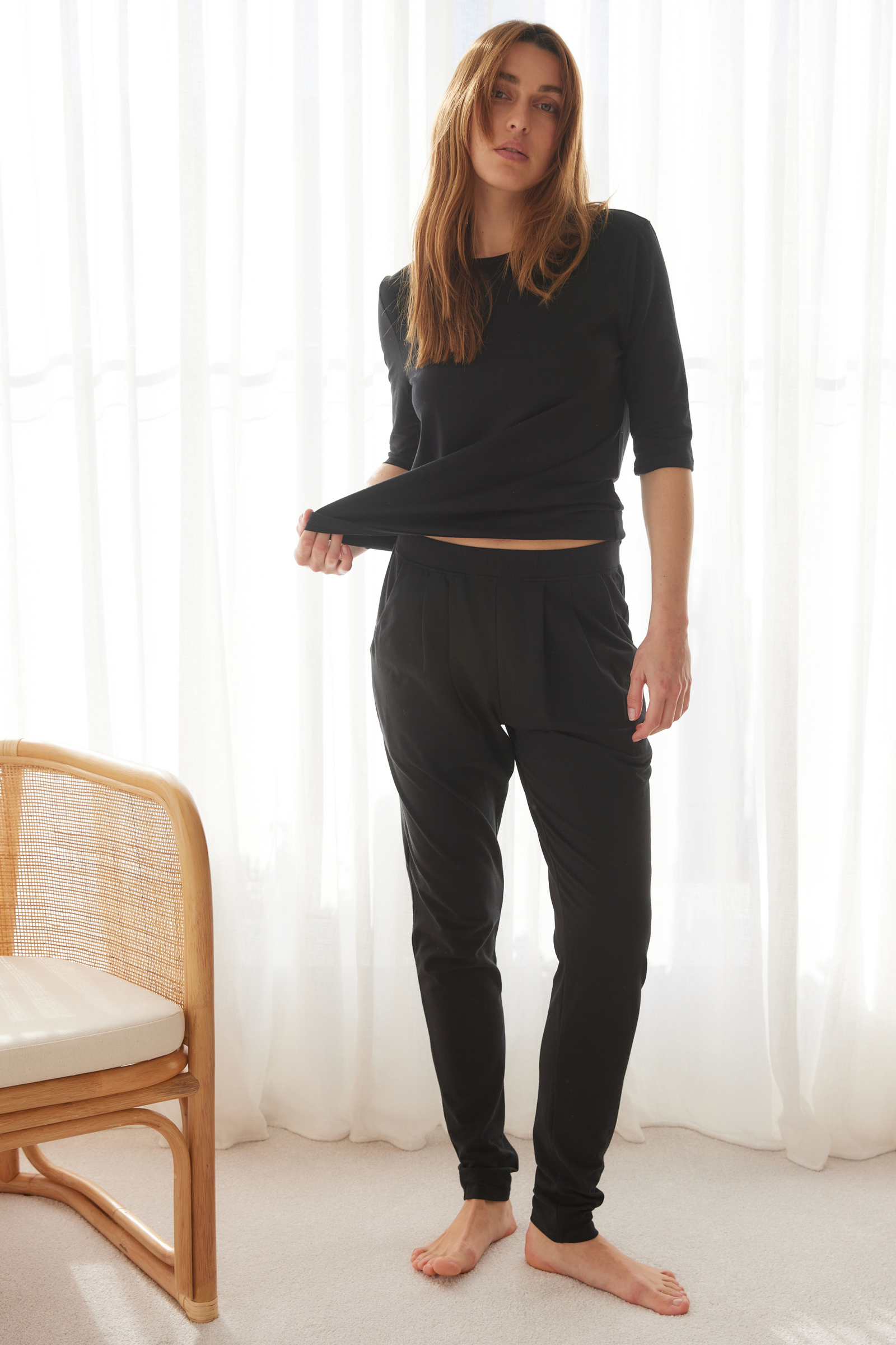 Elbow length sleeve PJ set