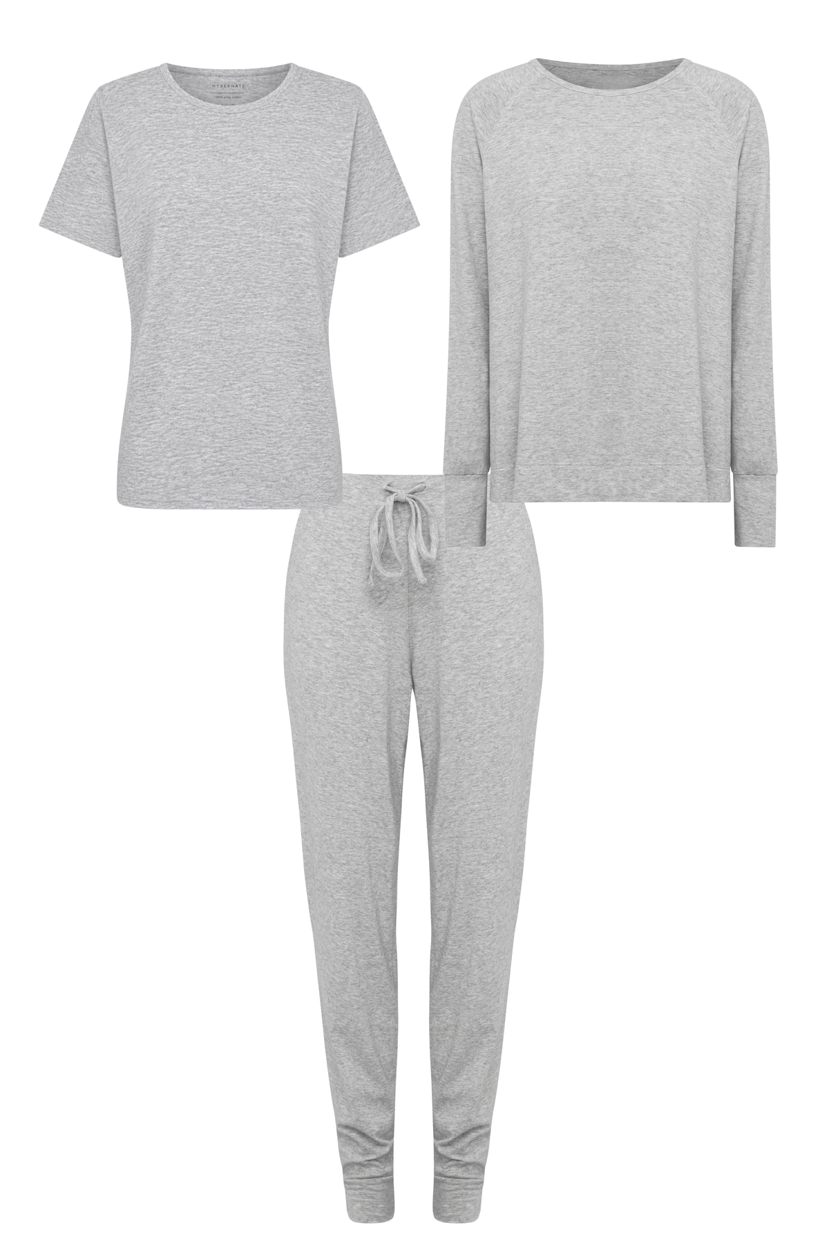 Jogger bundle set - Cool grey marle