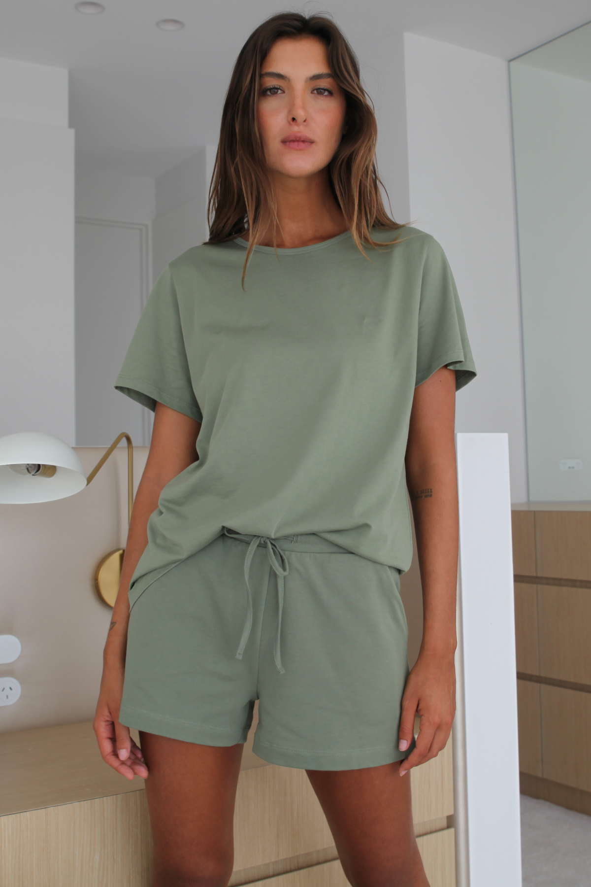 Staple tee PJ set
