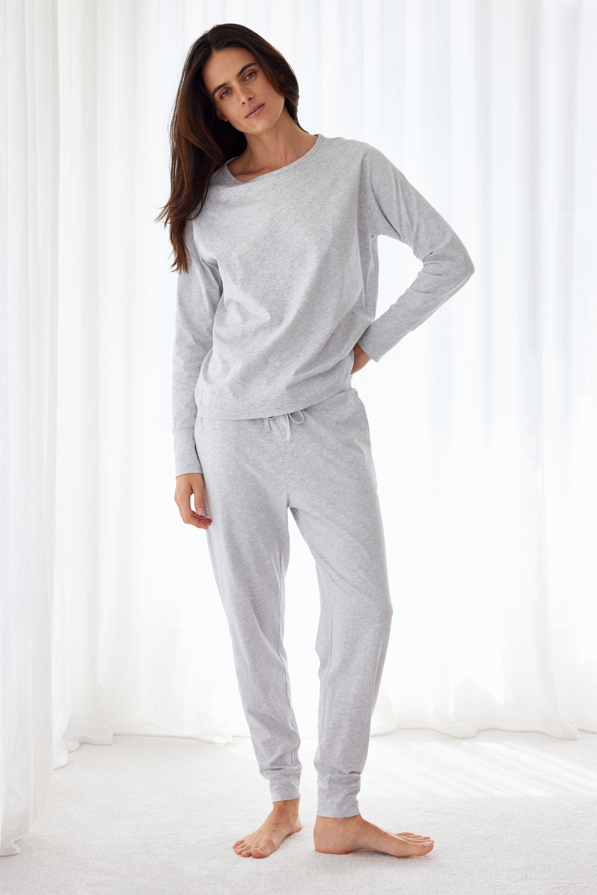Jogger bundle set - Cool grey marle