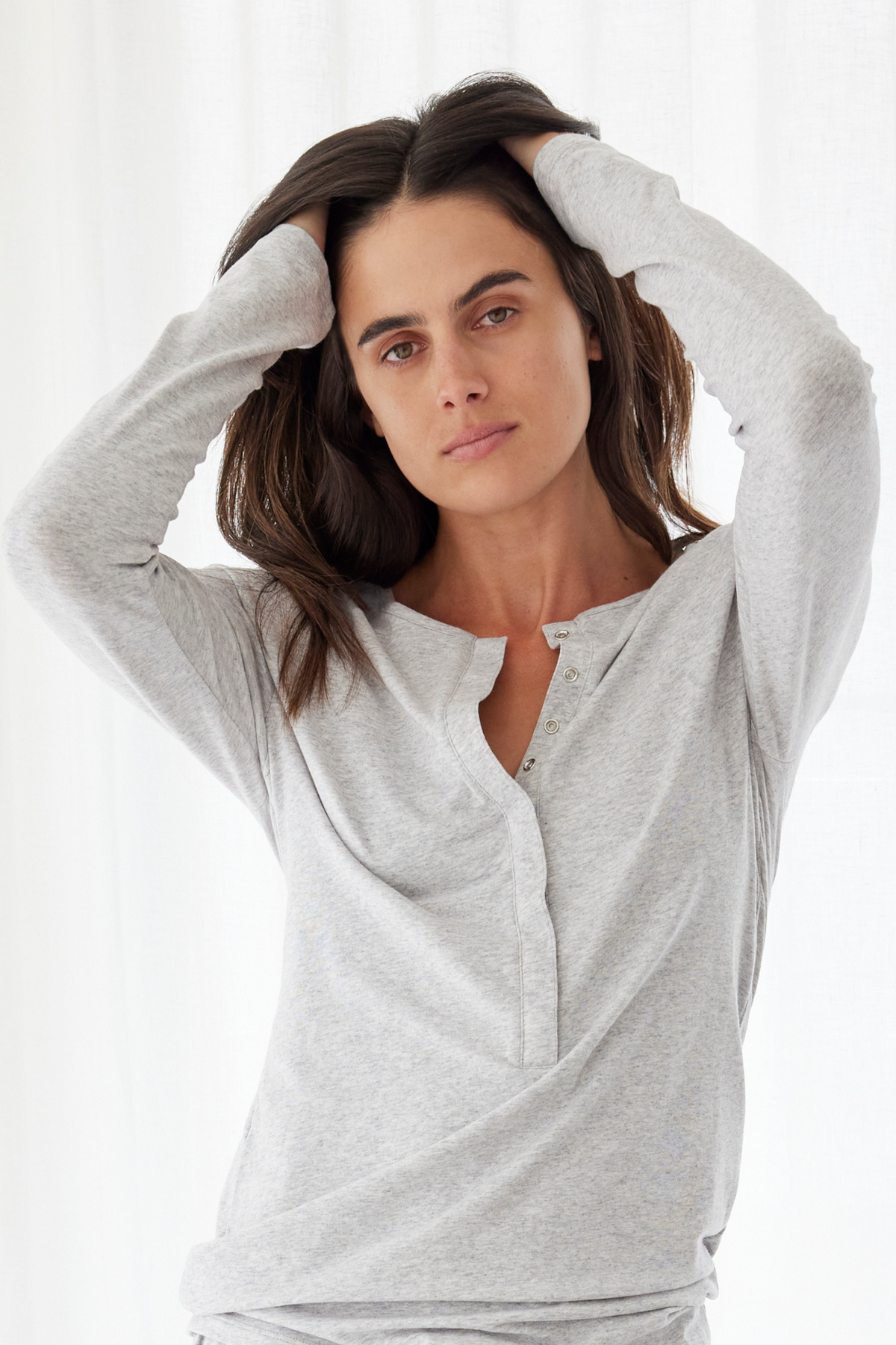 Button down lounge PJ set