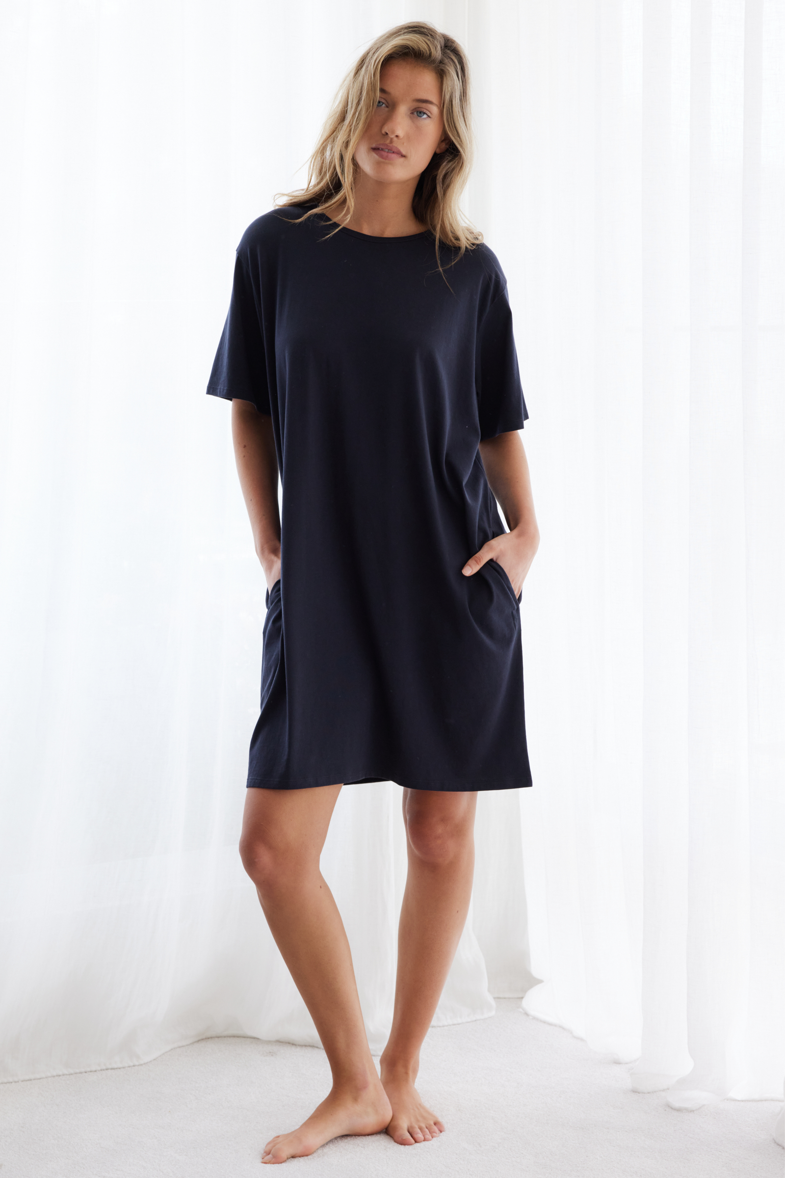 Boxy tee dress