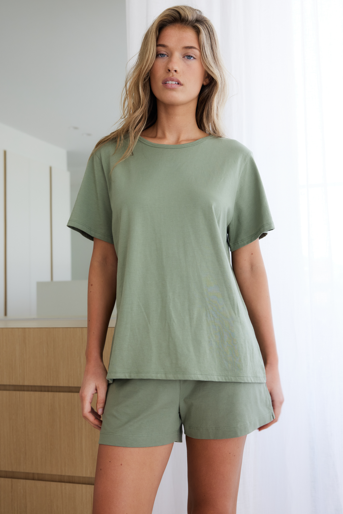 Staple tee PJ set
