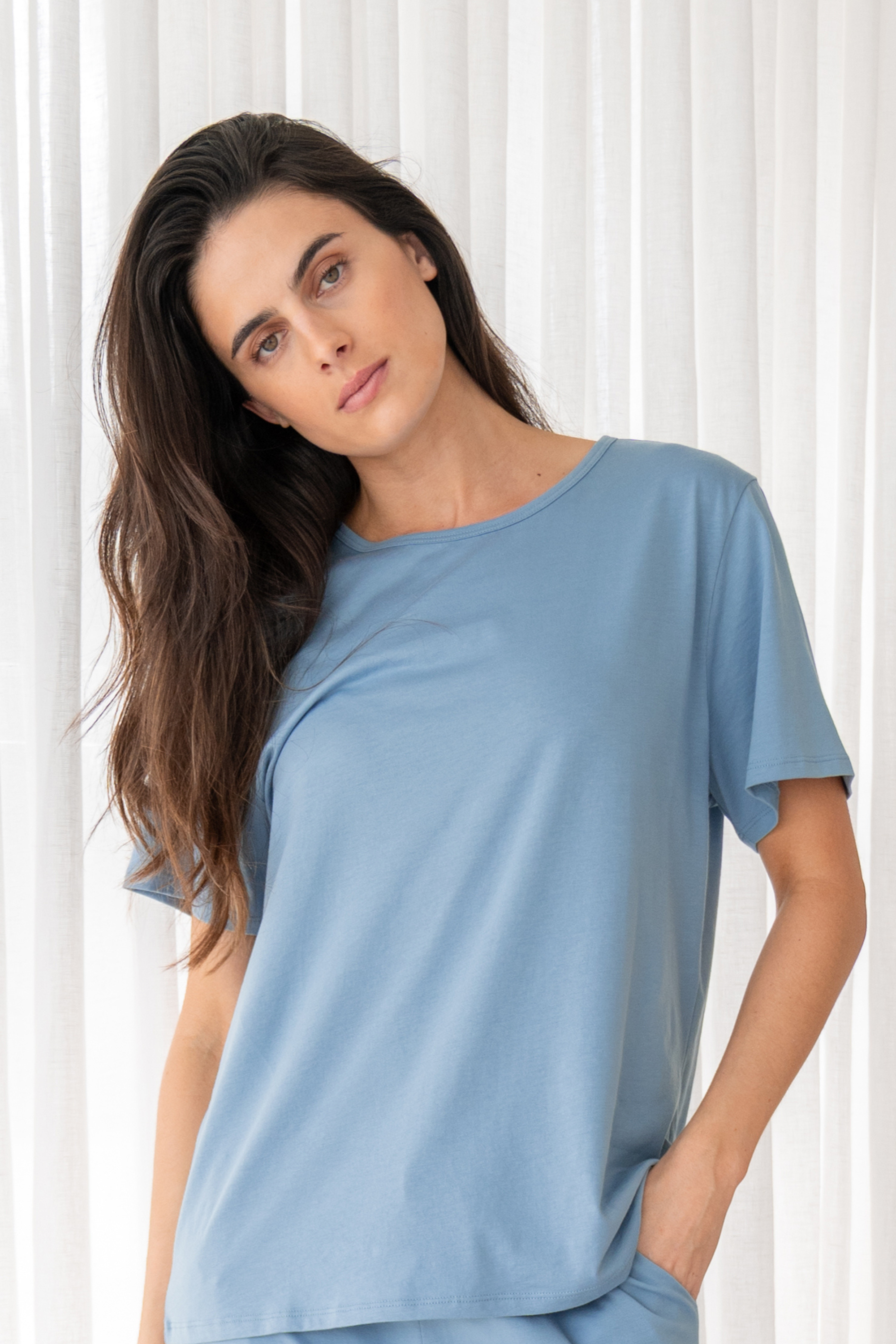 Staple tee
