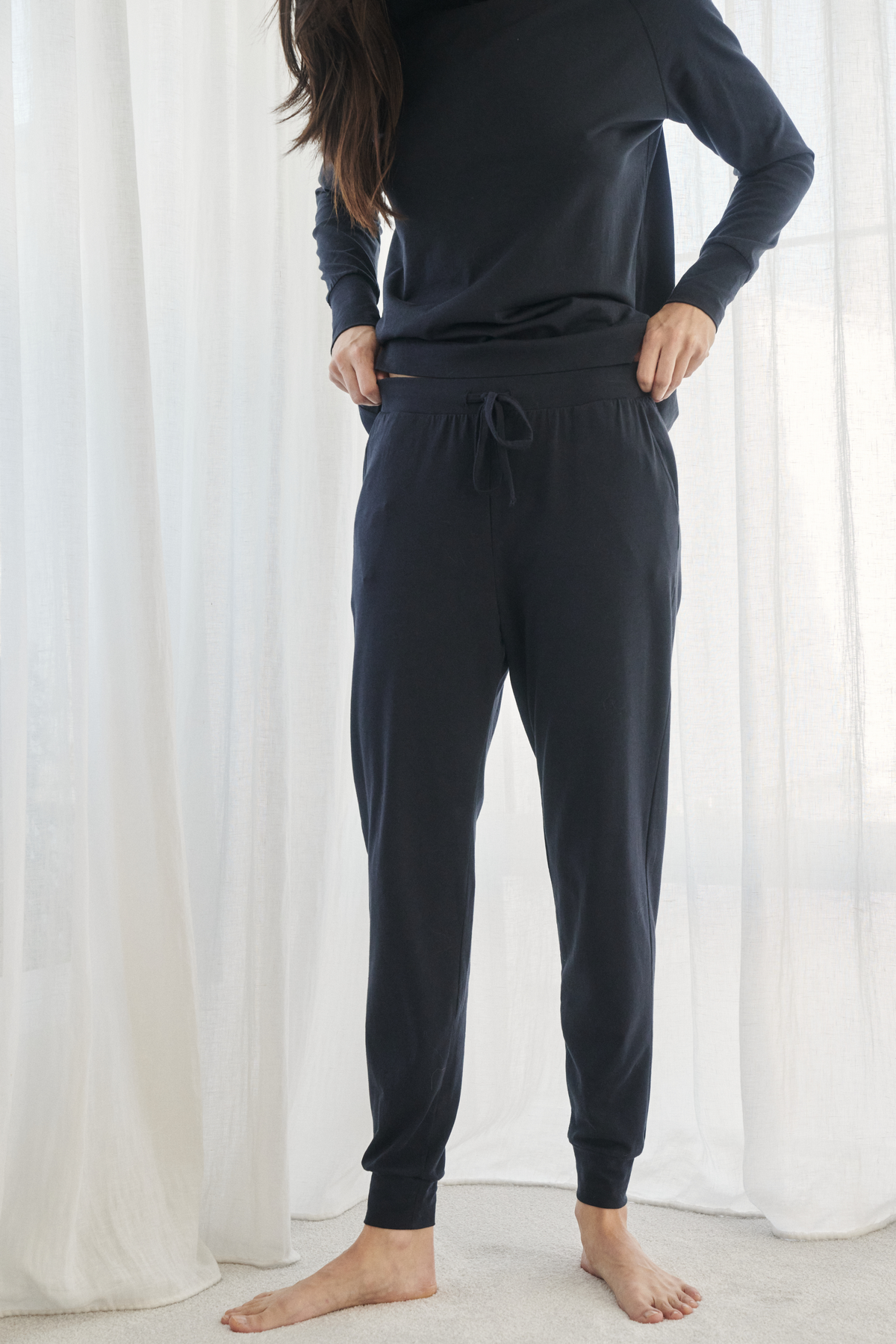 Jogger PJ set - Deep navy