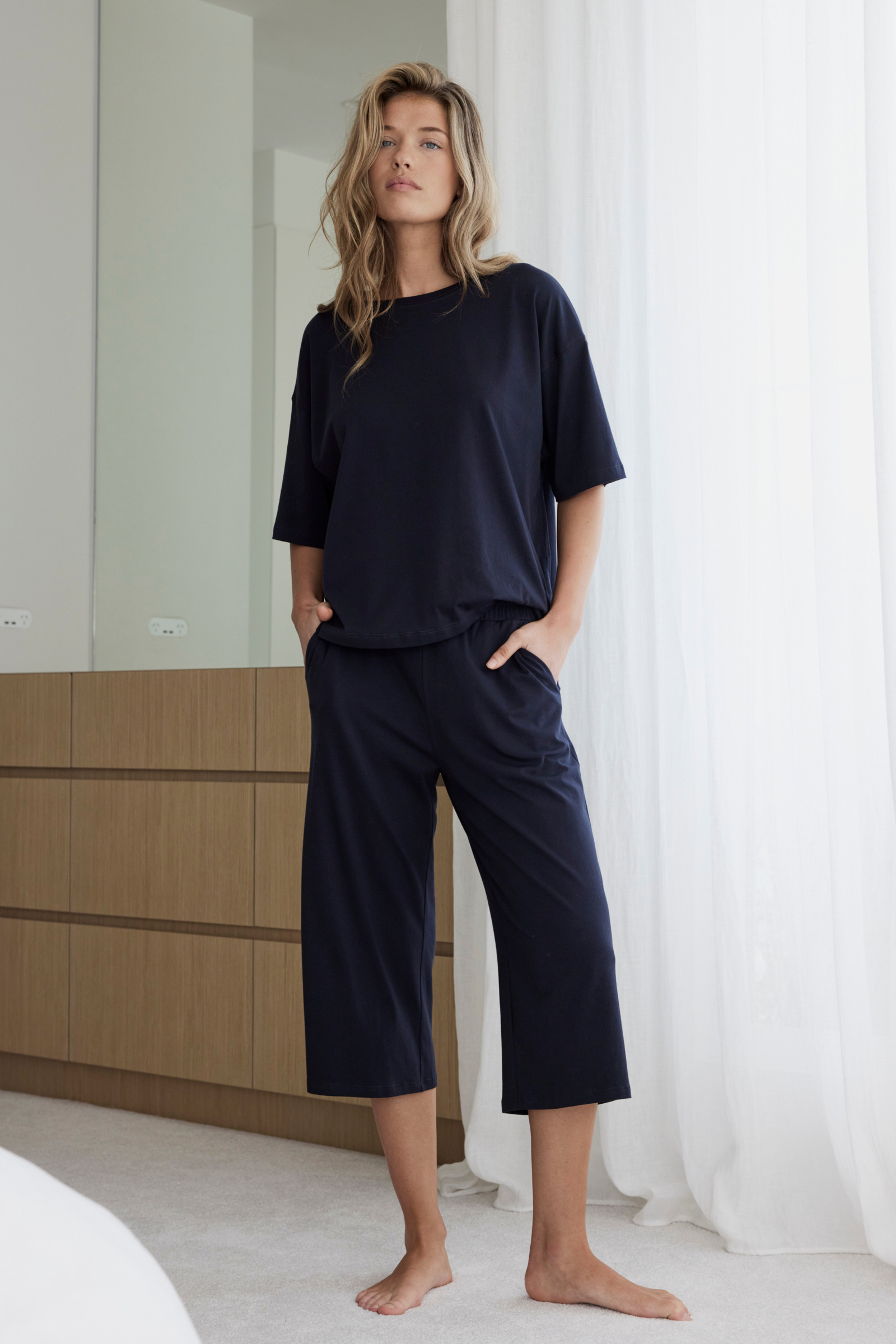 Cropped PJ set